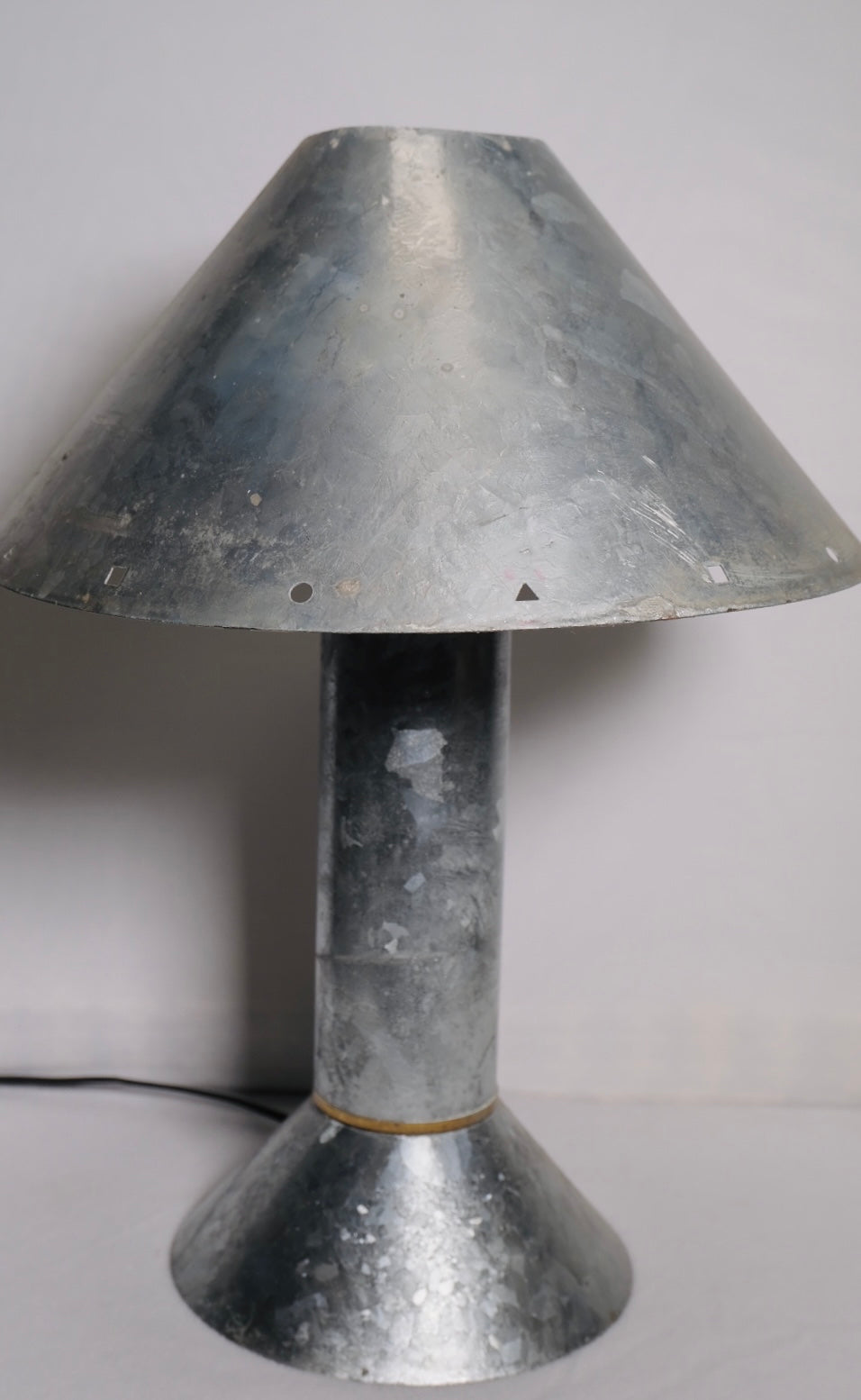 “Ron Rezek” Zinc Table Lamp (Vintage)