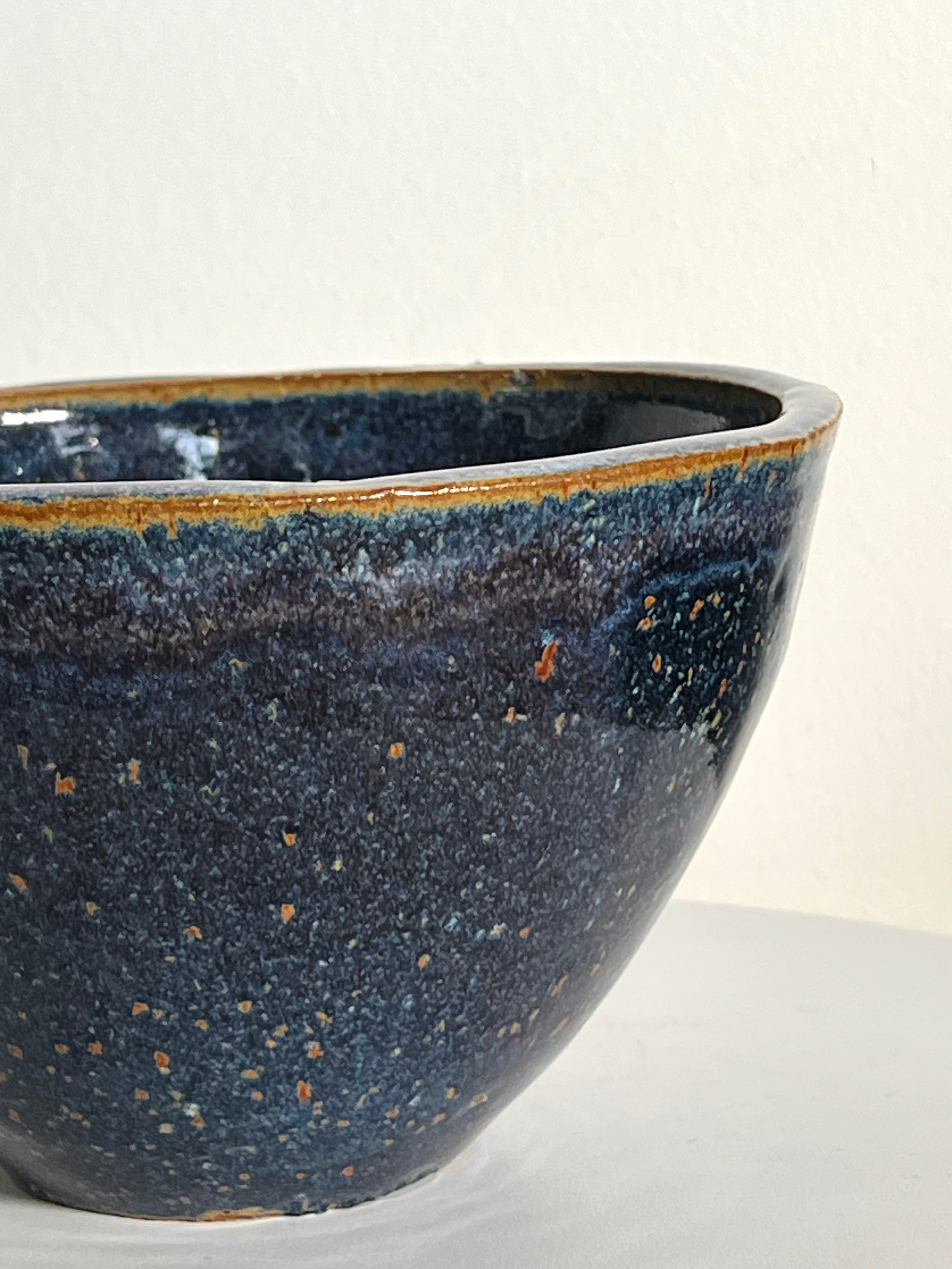 Navy Small Blue Bowl (Vintage)