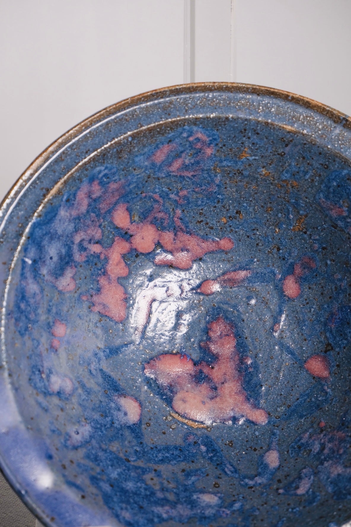 Blue / Pink Studio Bowl (Vintage)