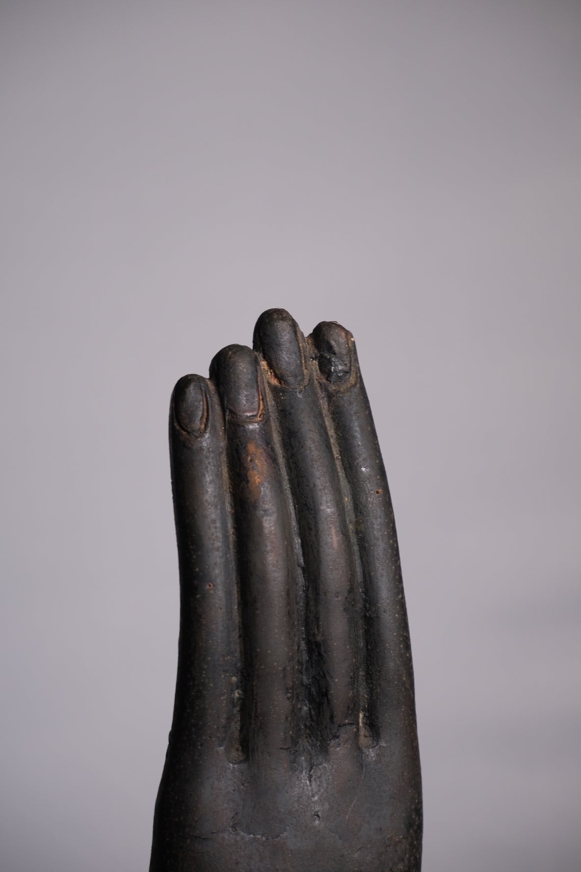 Thai Bronze Mounted Hand (Antique)