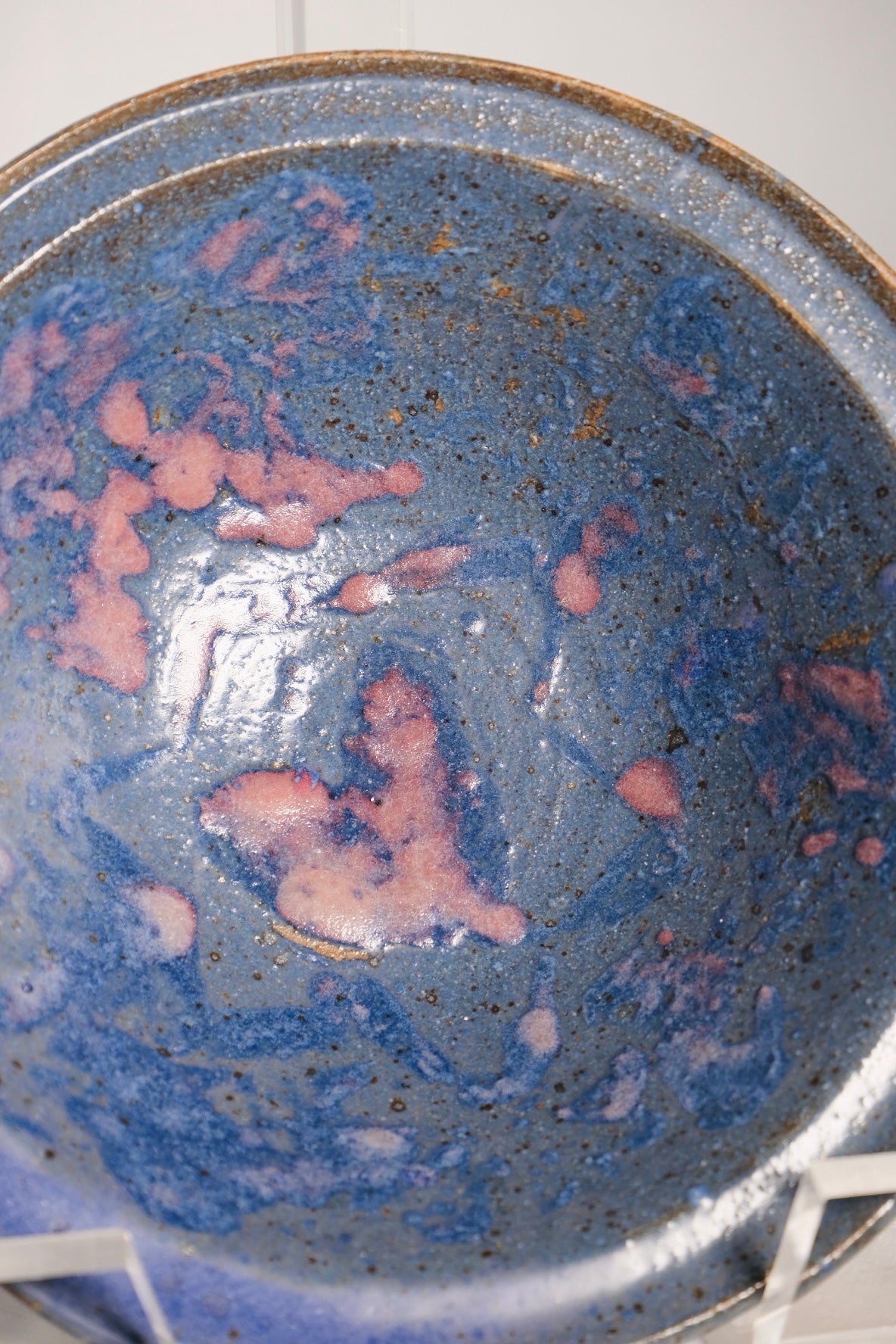 Blue / Pink Studio Bowl (Vintage)