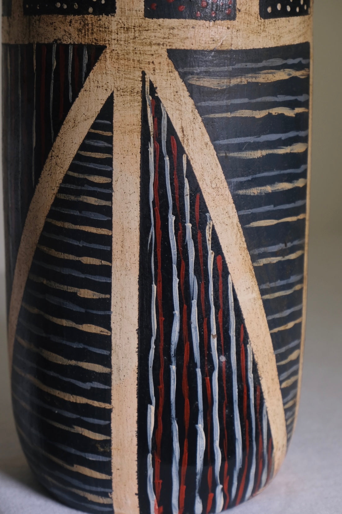 Hand Painted Tribal Vase (Amerikkka version)