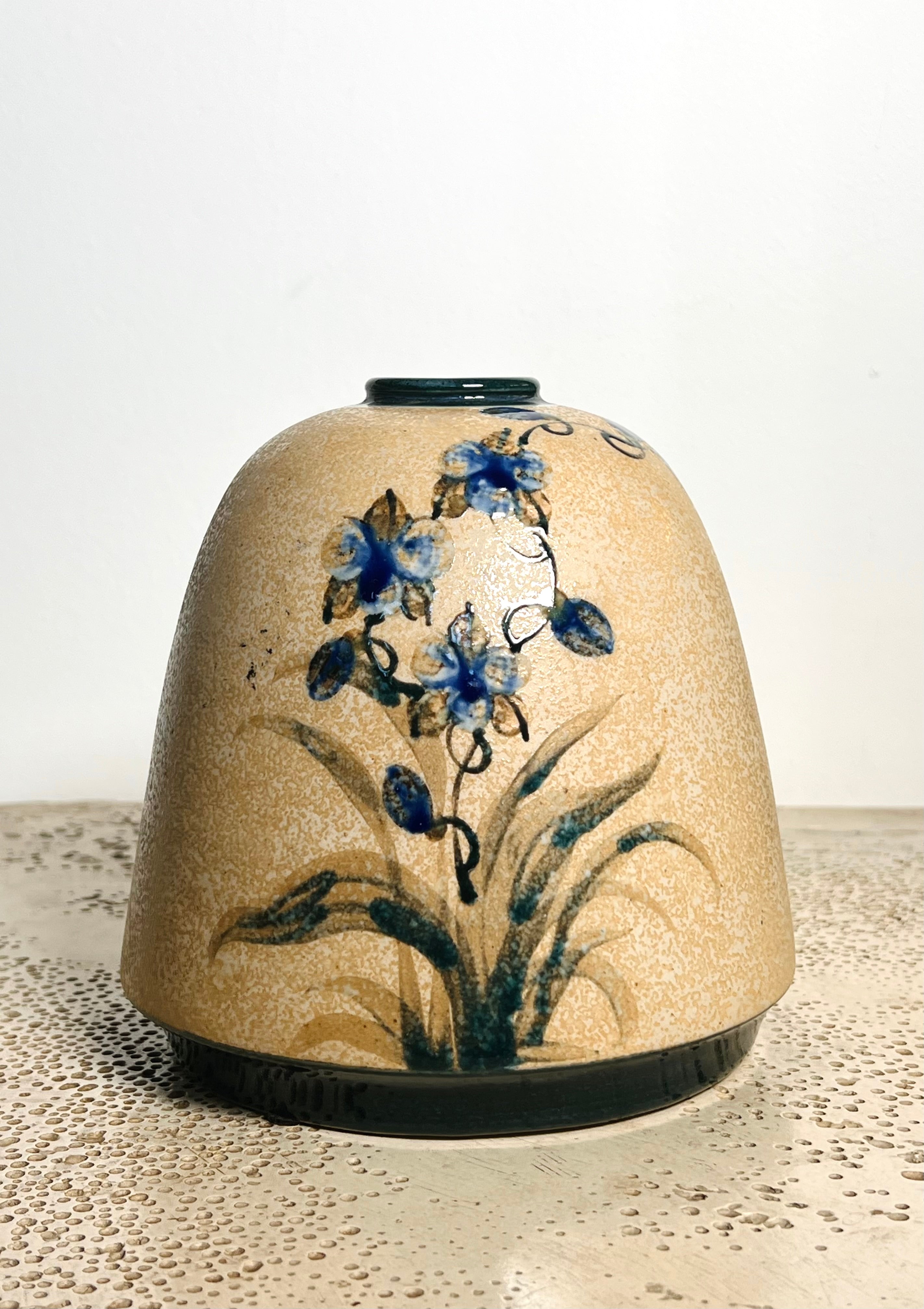 Studio Pottery Floral Vase (Vintage)