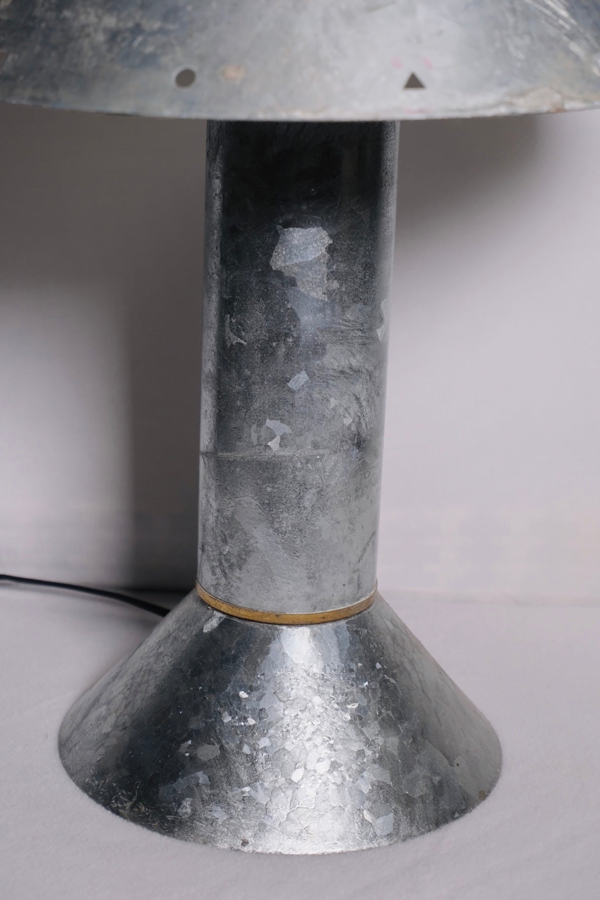 “Ron Rezek” Zinc Table Lamp (Vintage)