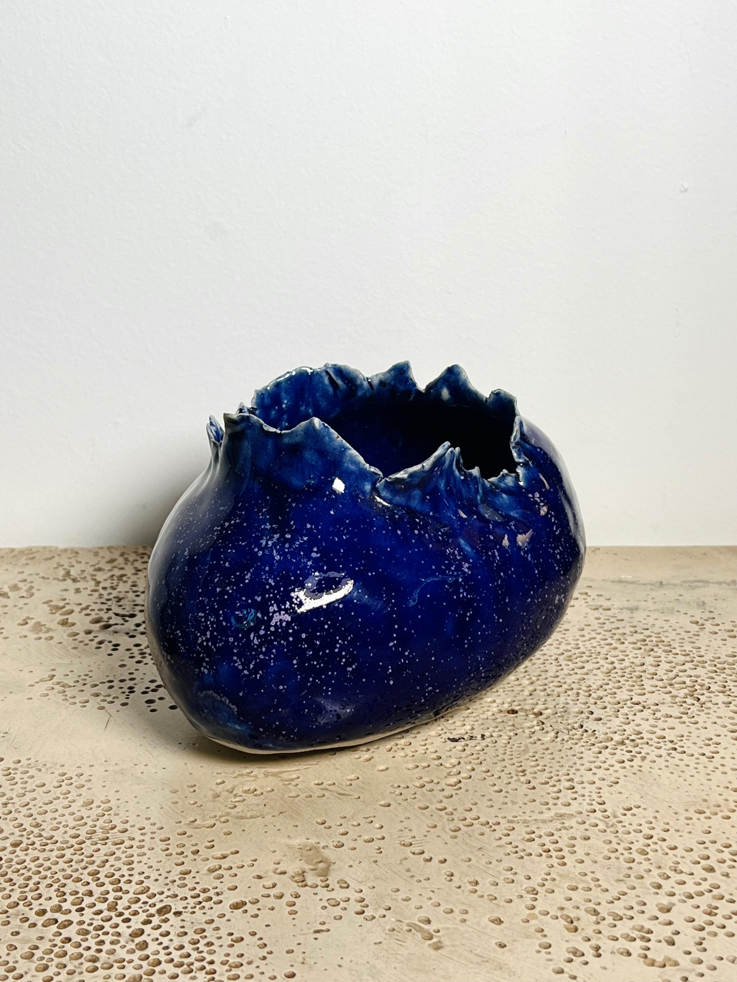 Blue Studio Jagged Glazed Bowl (Vintage)