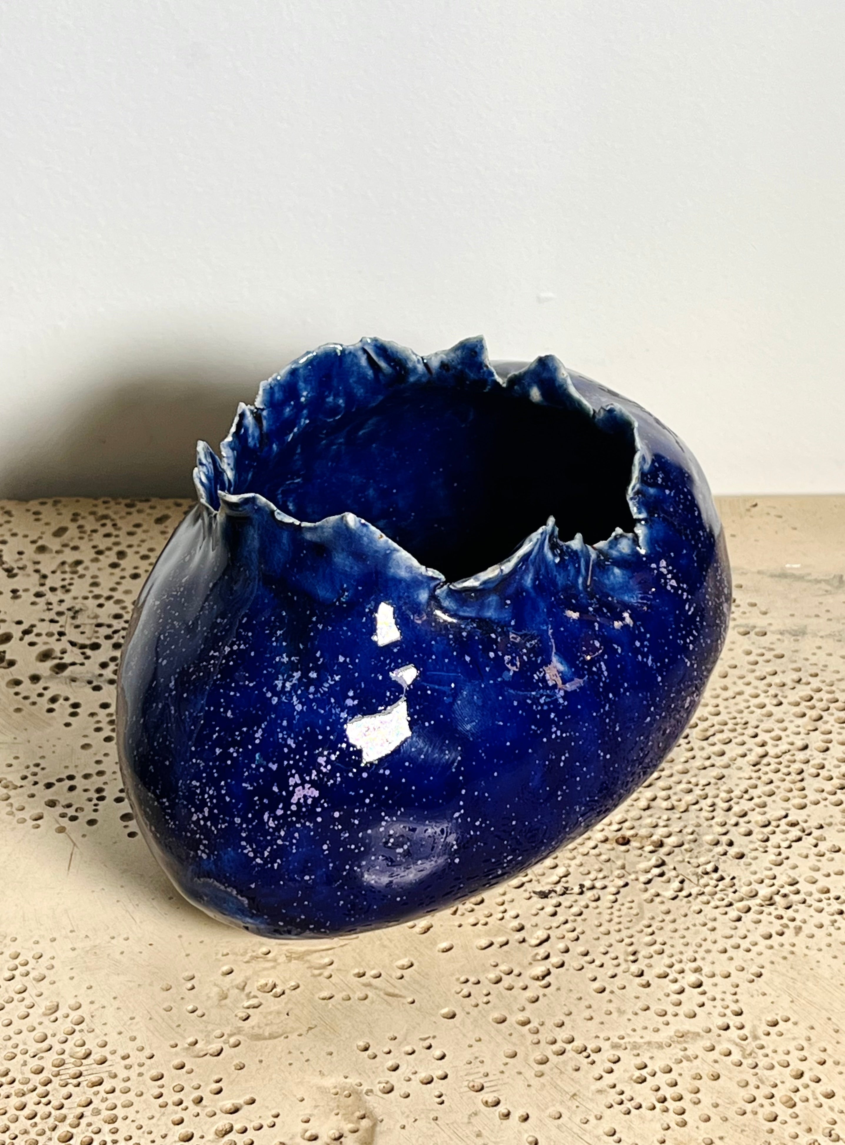 Blue Studio Jagged Glazed Bowl (Vintage)