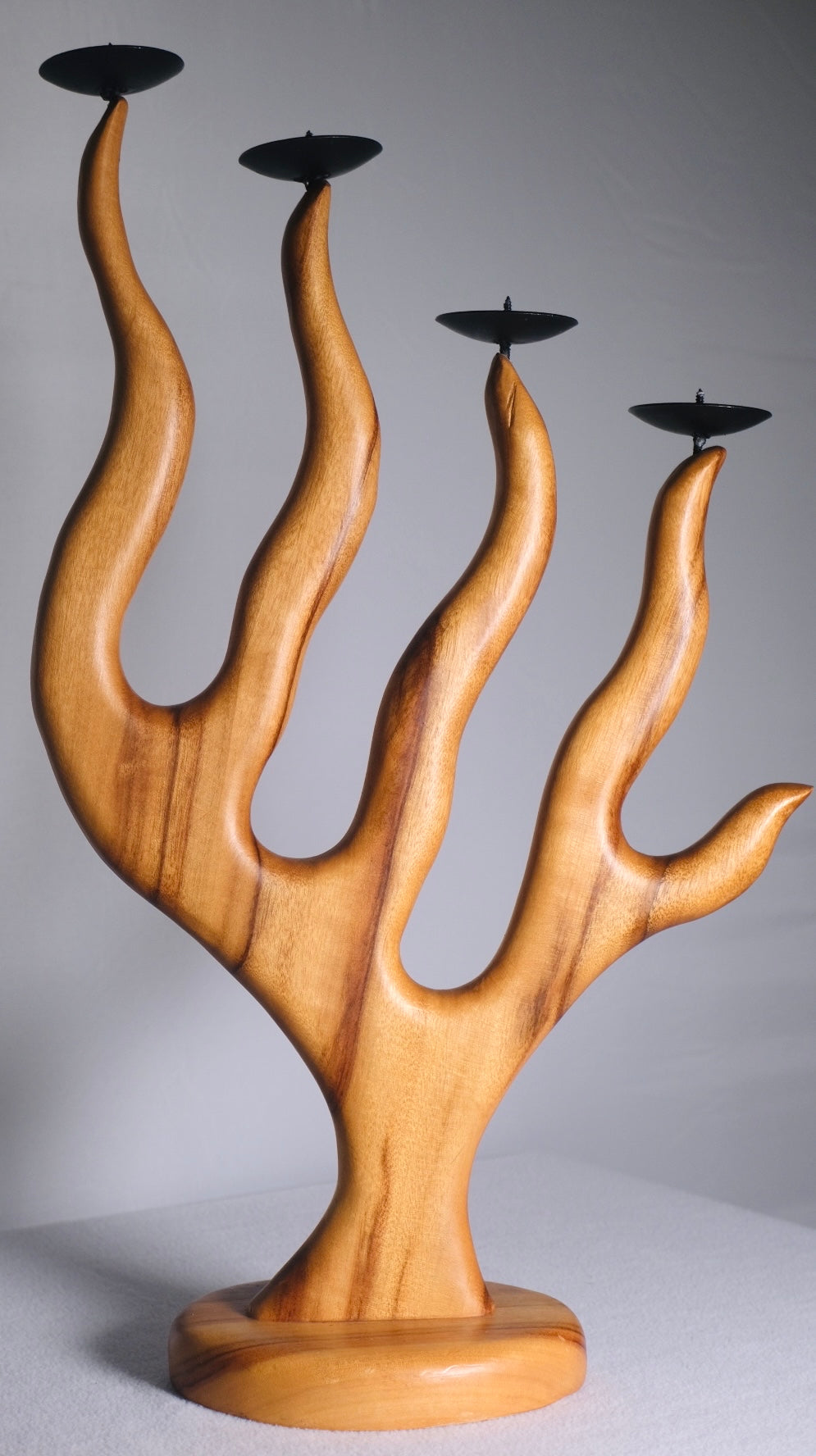 Wooden Candelabra (Vintage)