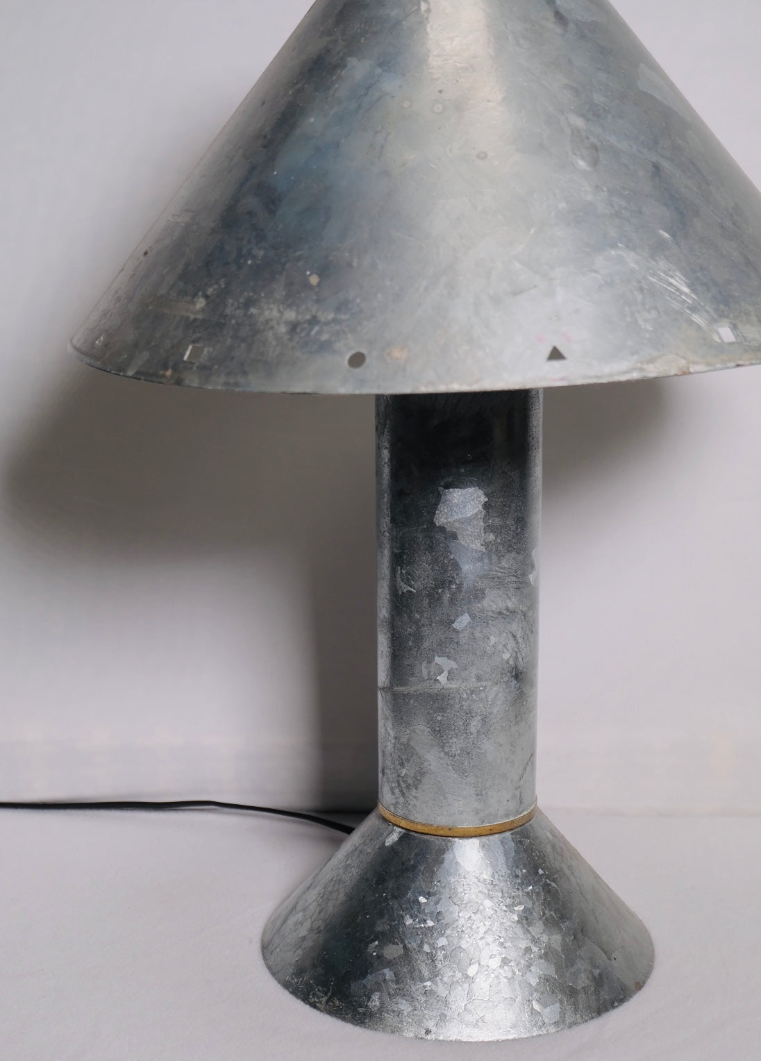 “Ron Rezek” Zinc Table Lamp (Vintage)