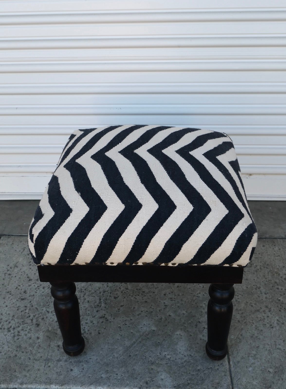 Zebra Footstools (Vintage)