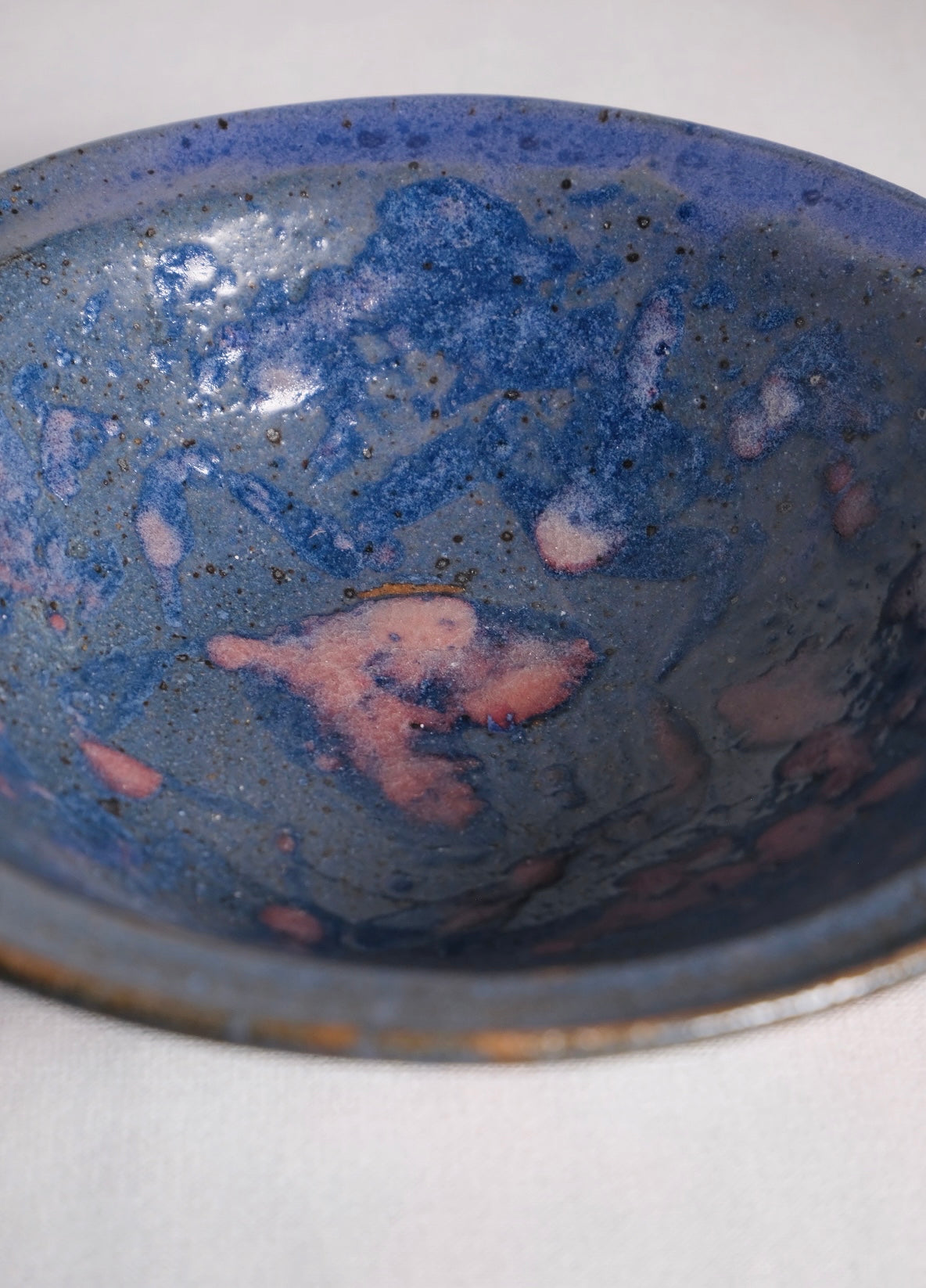 Blue / Pink Studio Bowl (Vintage)