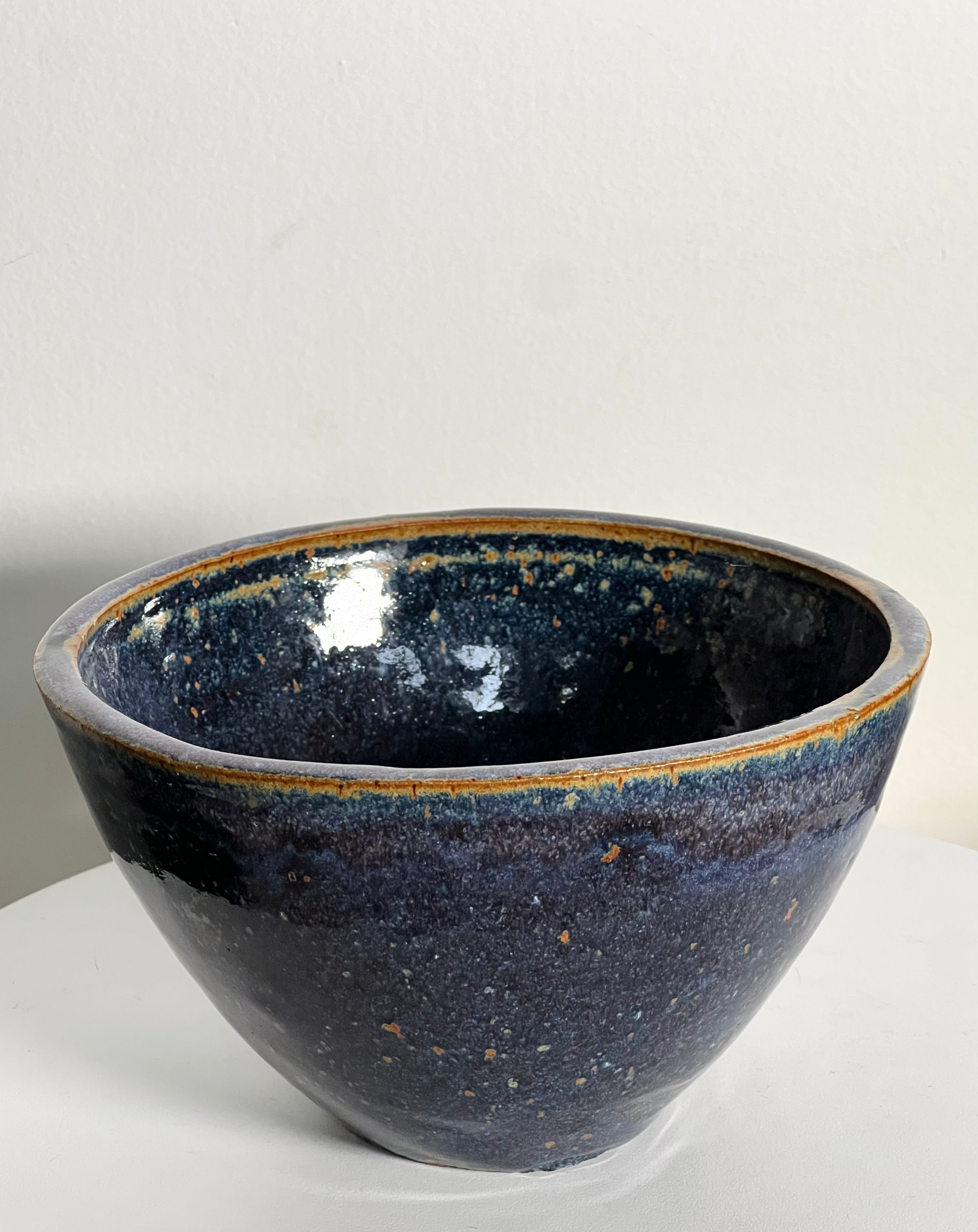 Navy Small Blue Bowl (Vintage)