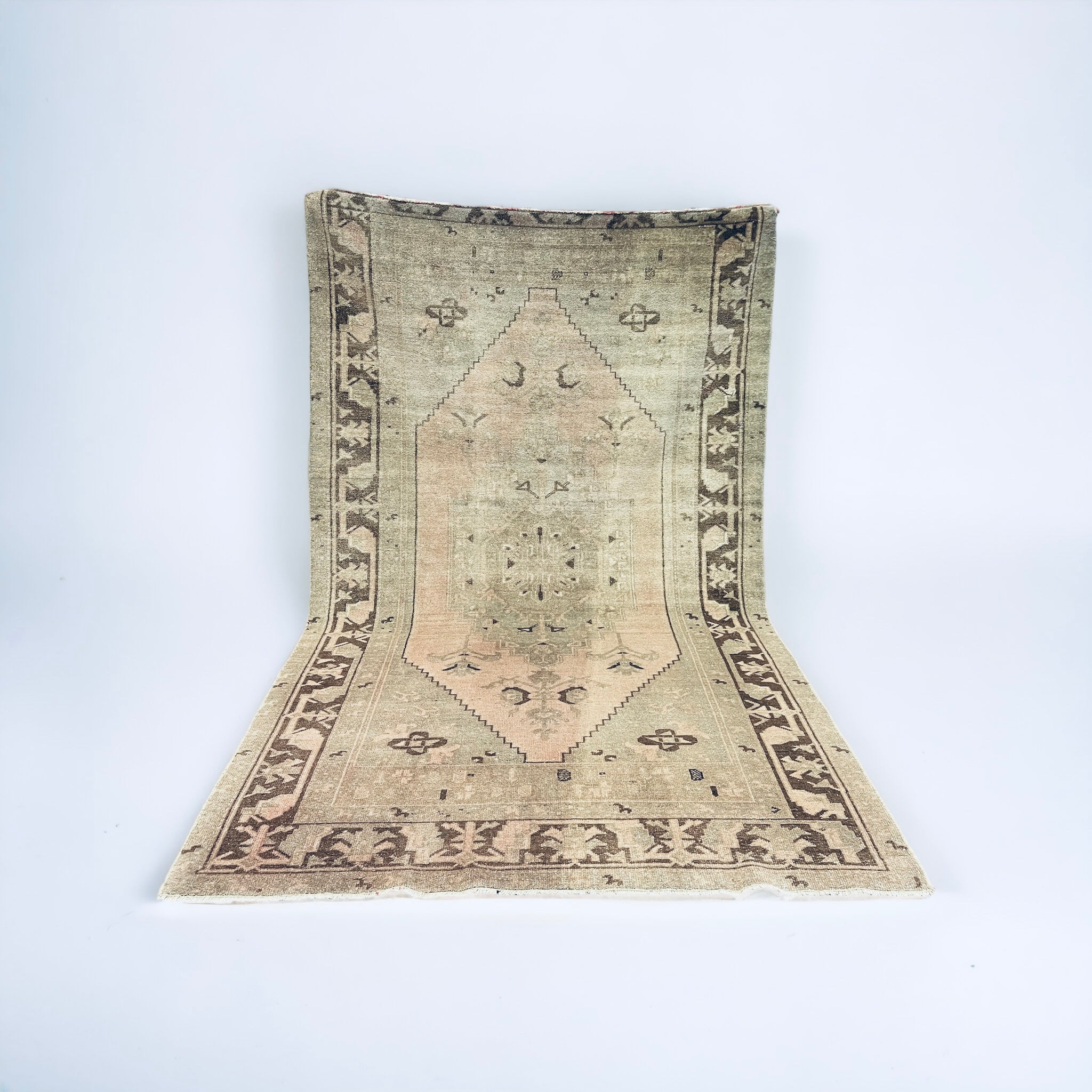 Antiqued Bleached Area Rug