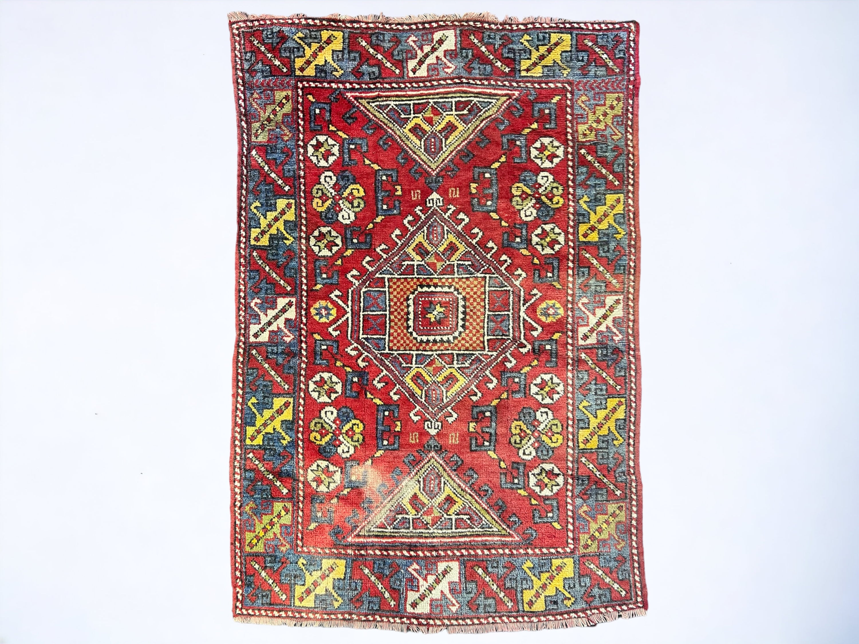 Vintage Red Oriental Rug