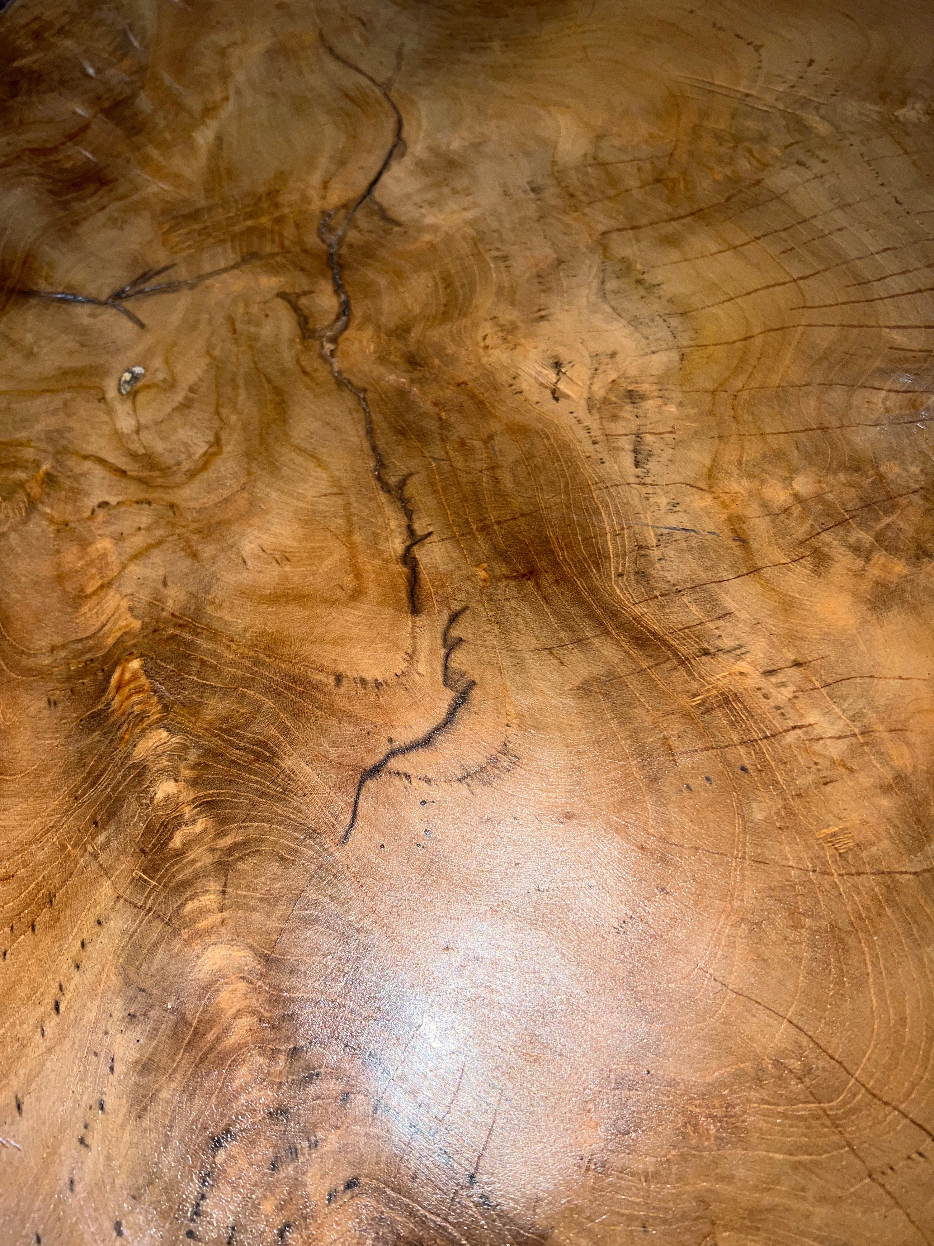 Live Wood Edge Table