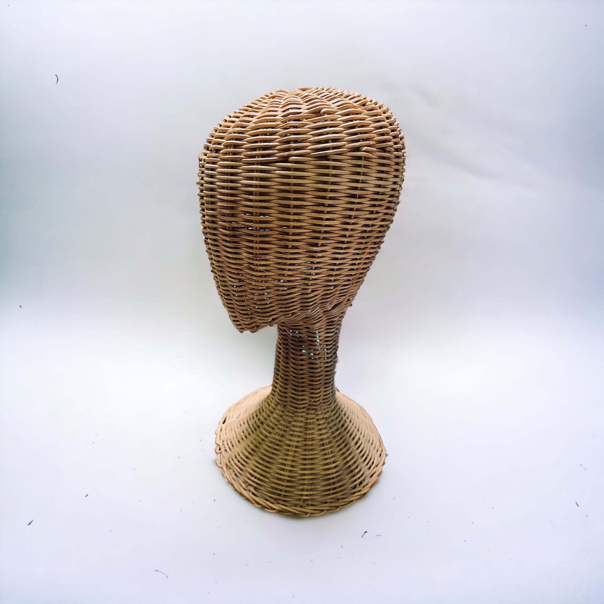 Vintage Wicker Head Bust (SOLD)