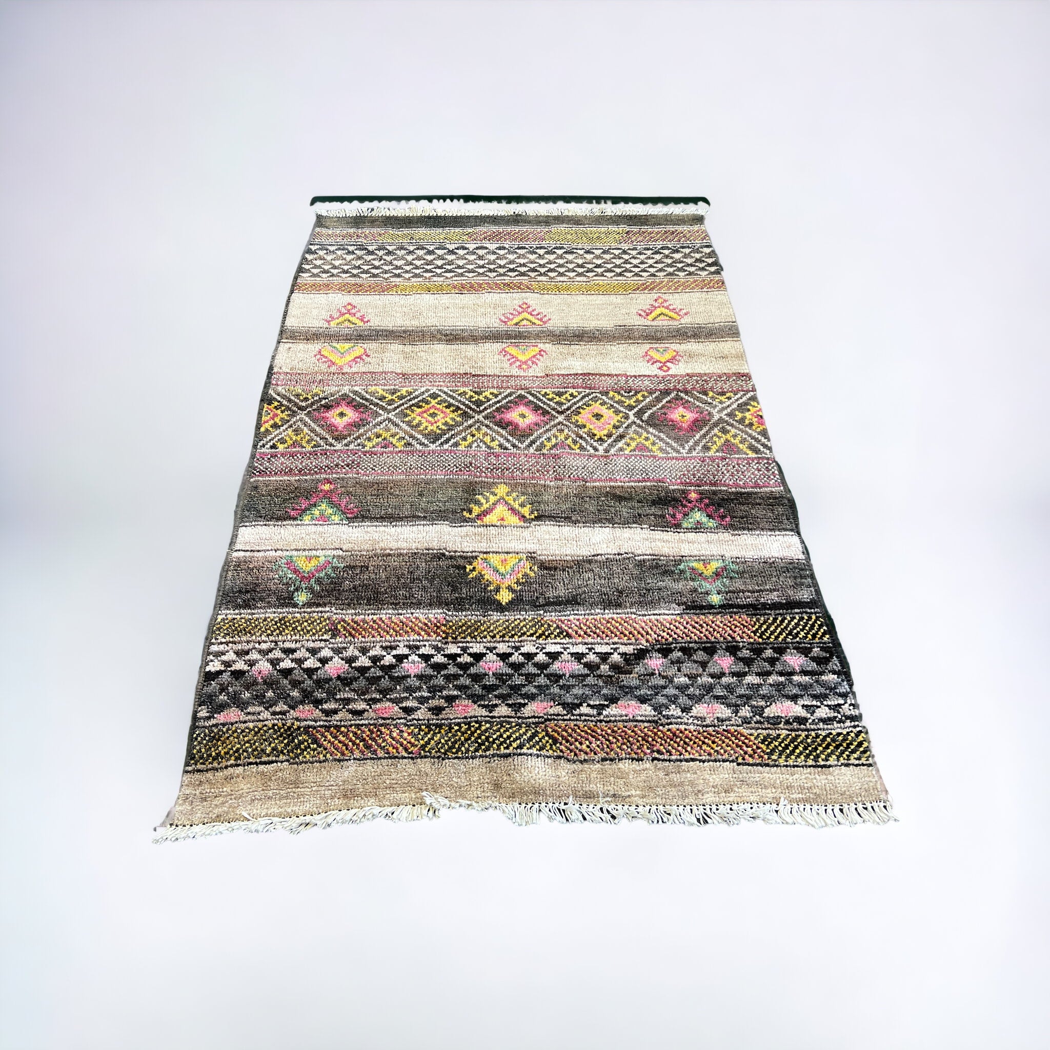 Moroccan Southwestern Sienna Braided Rug