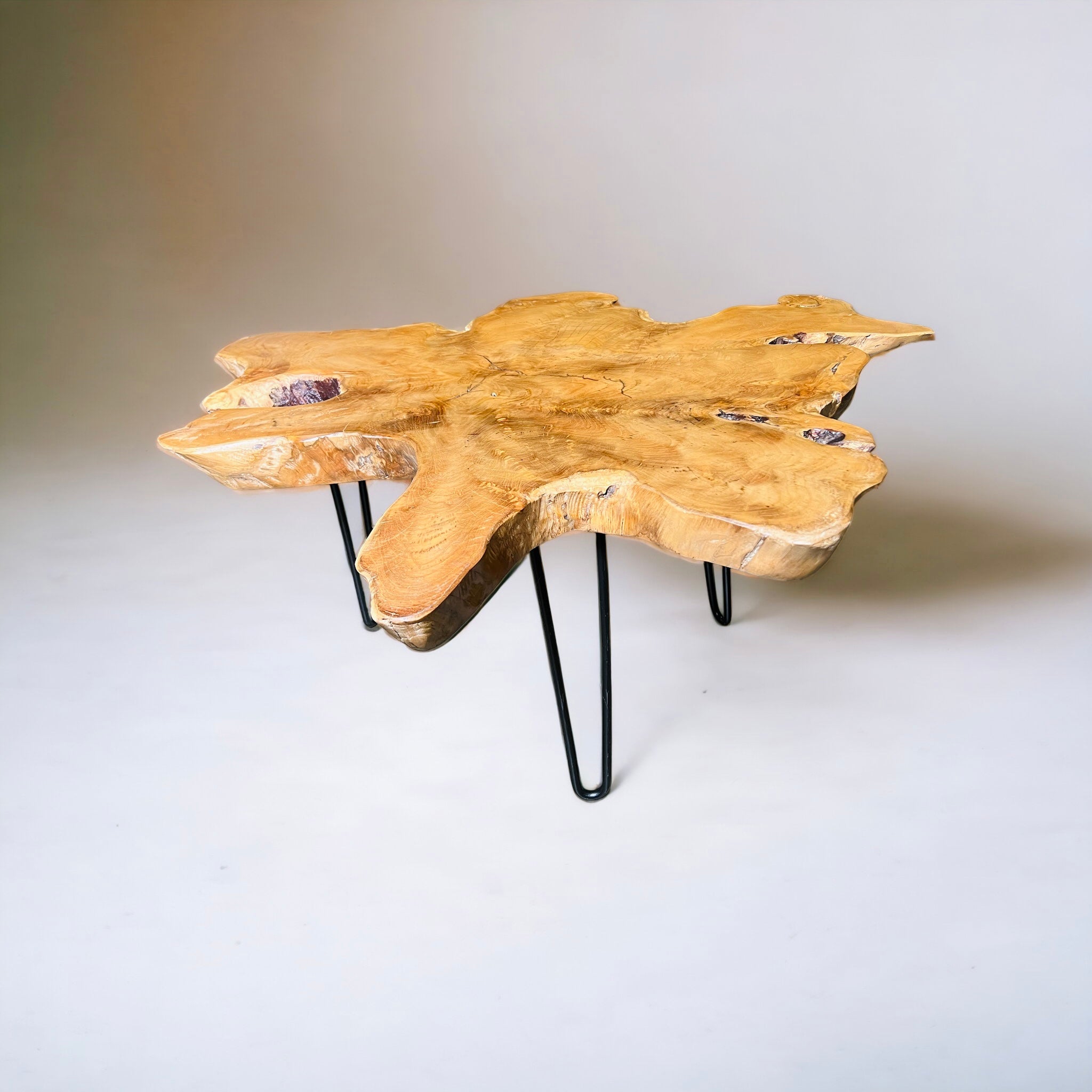 Live Wood Edge Table