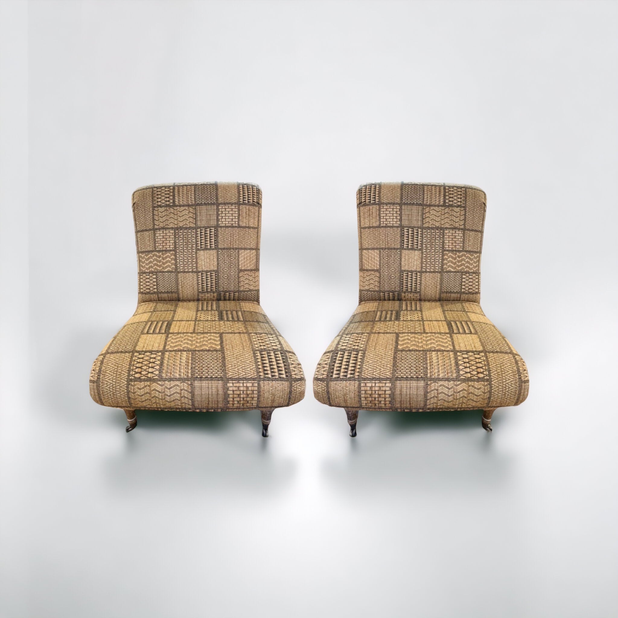 Armless Slipper Chairs