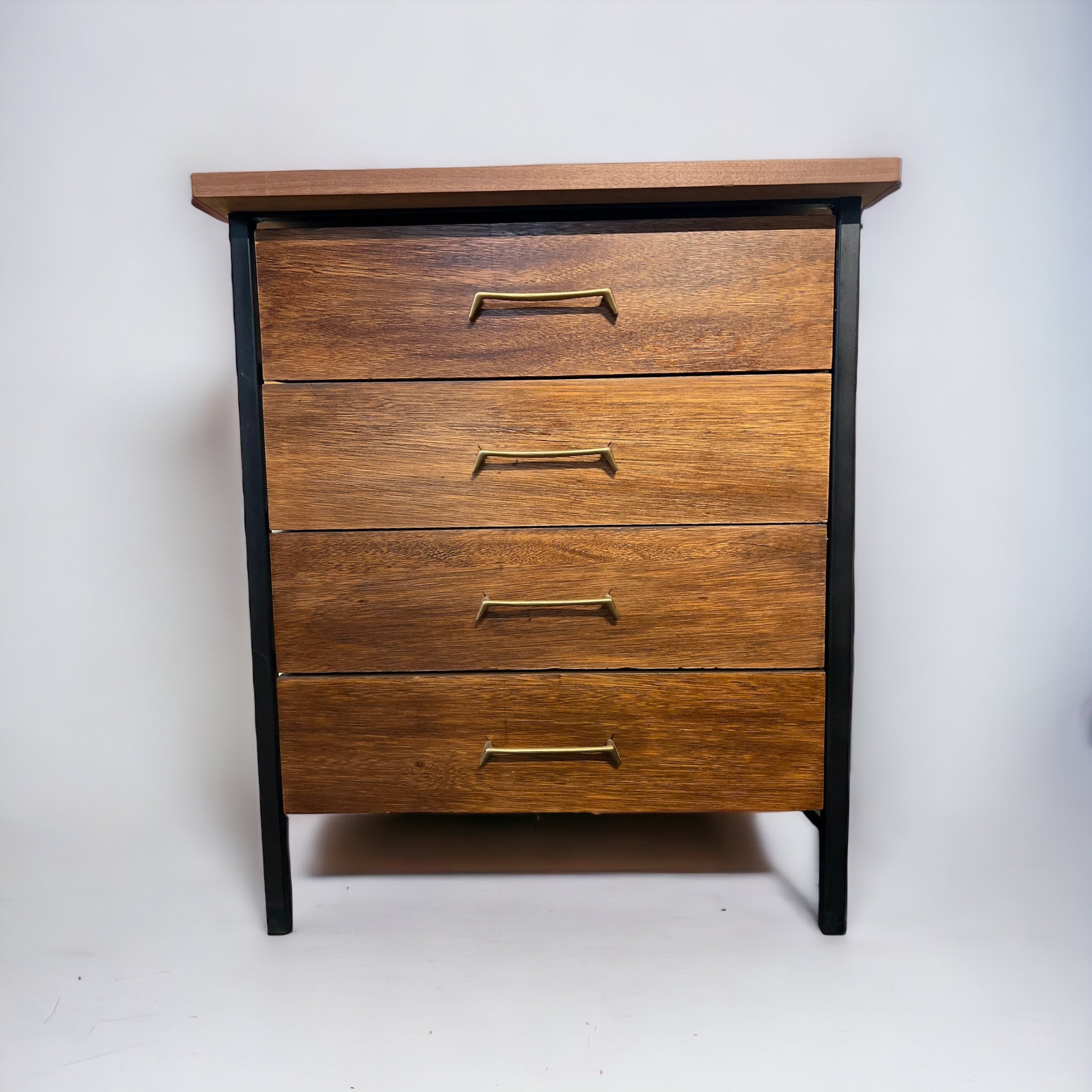 Wooden Mid Century Dresser