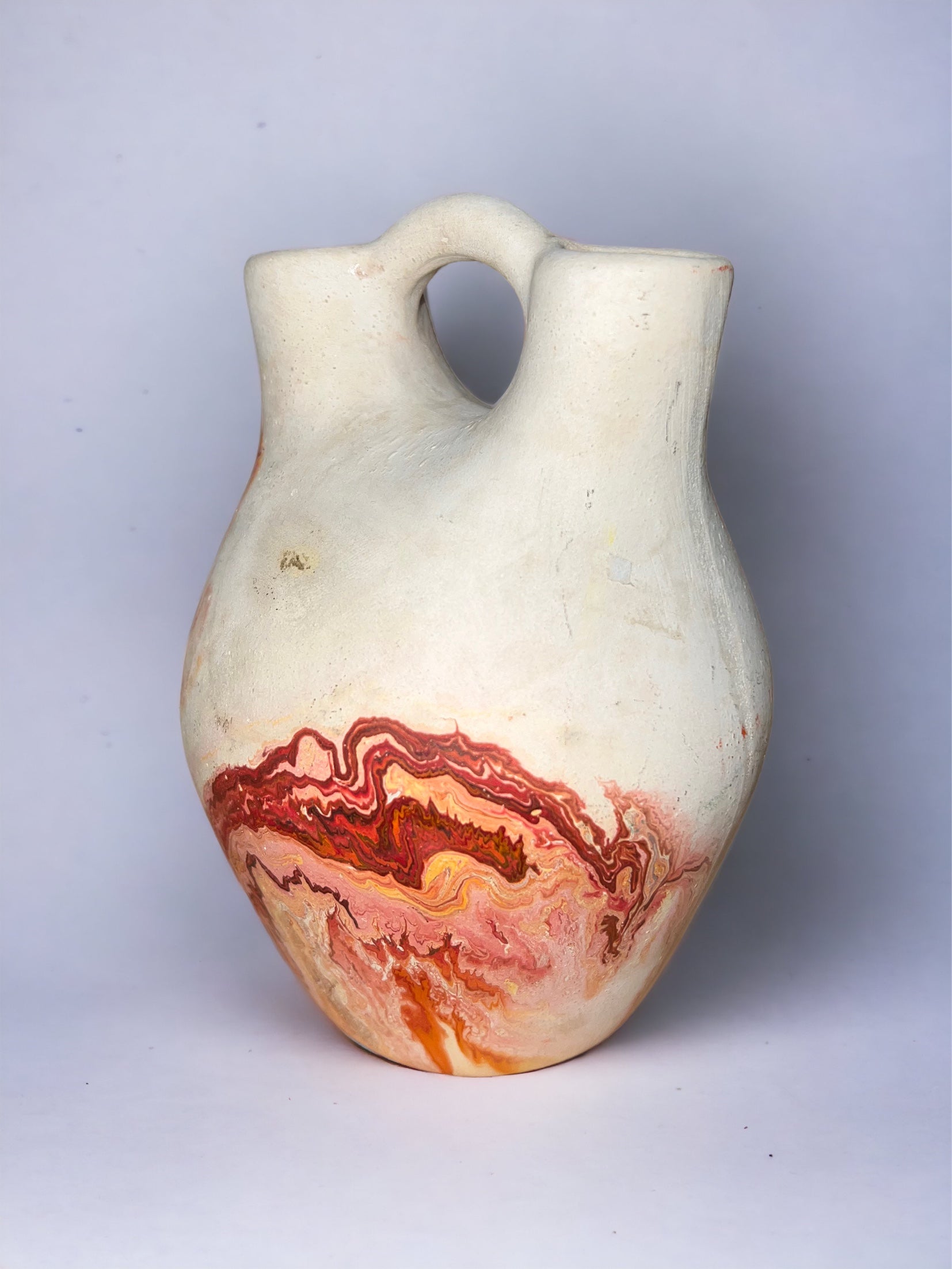 Nemadji Pottery Wedding Vase