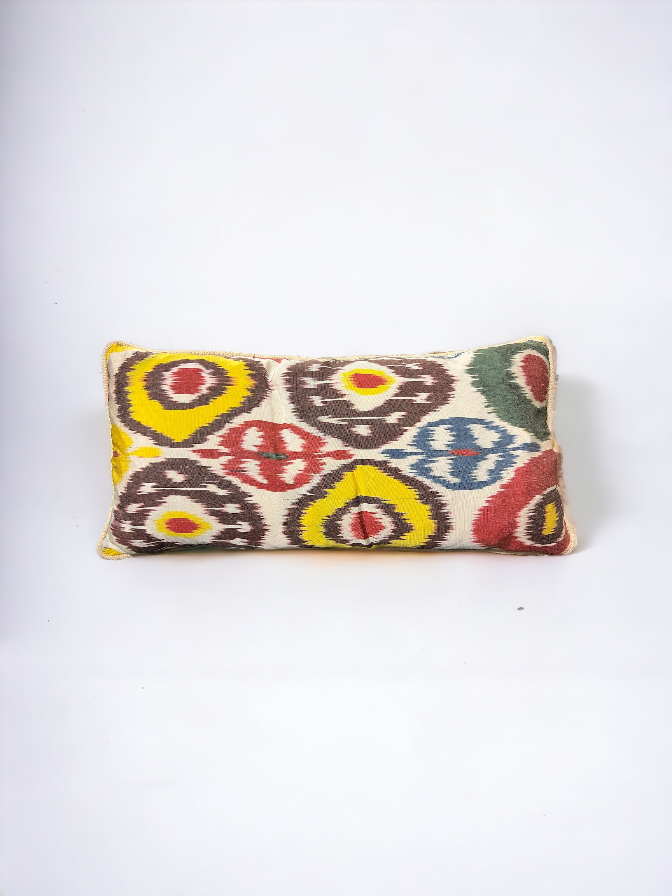 Yellow Ikat Pillow