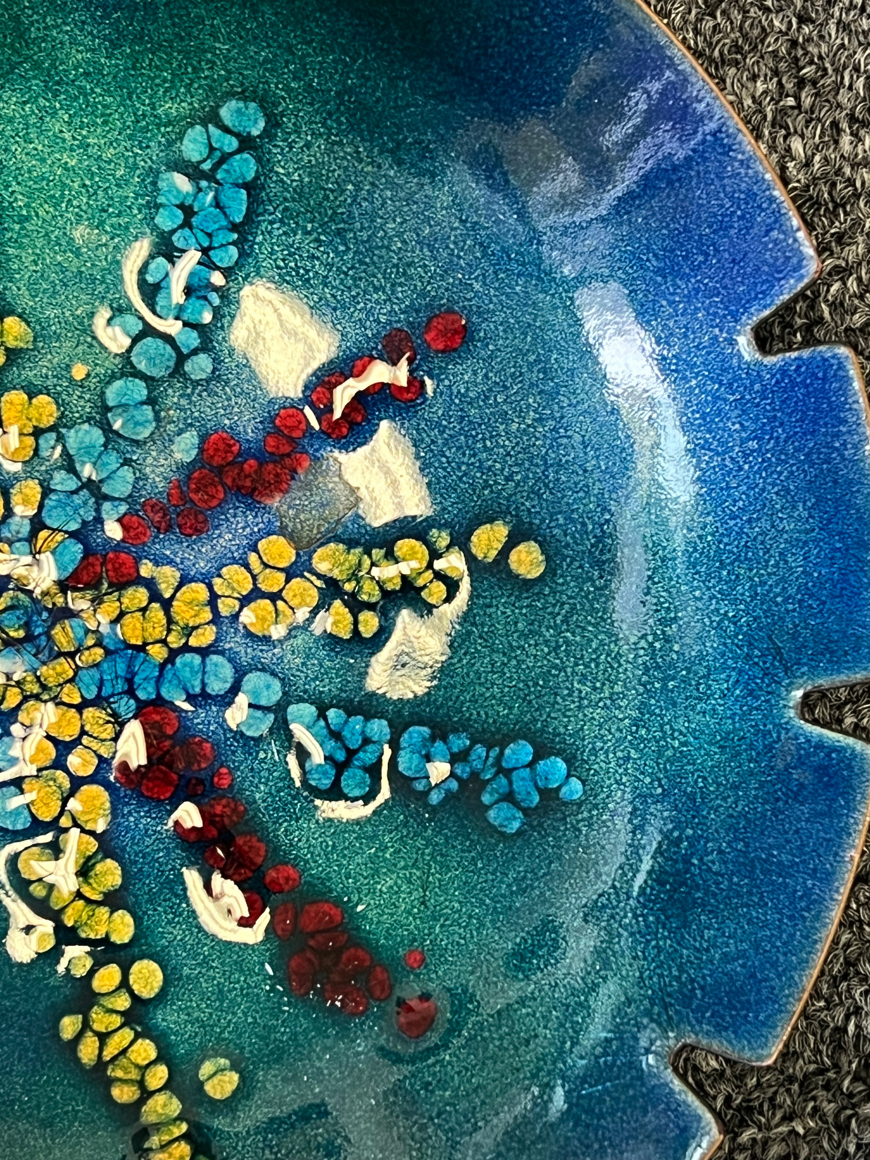 “Bovano” Blue Bowl