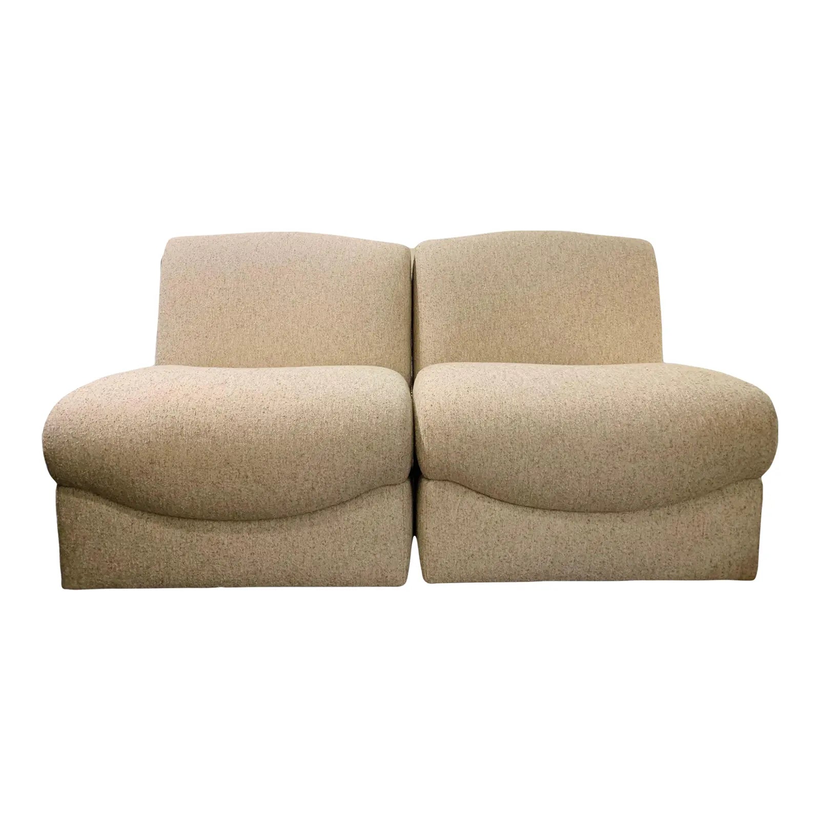 Italian Cream Sectional Chairs