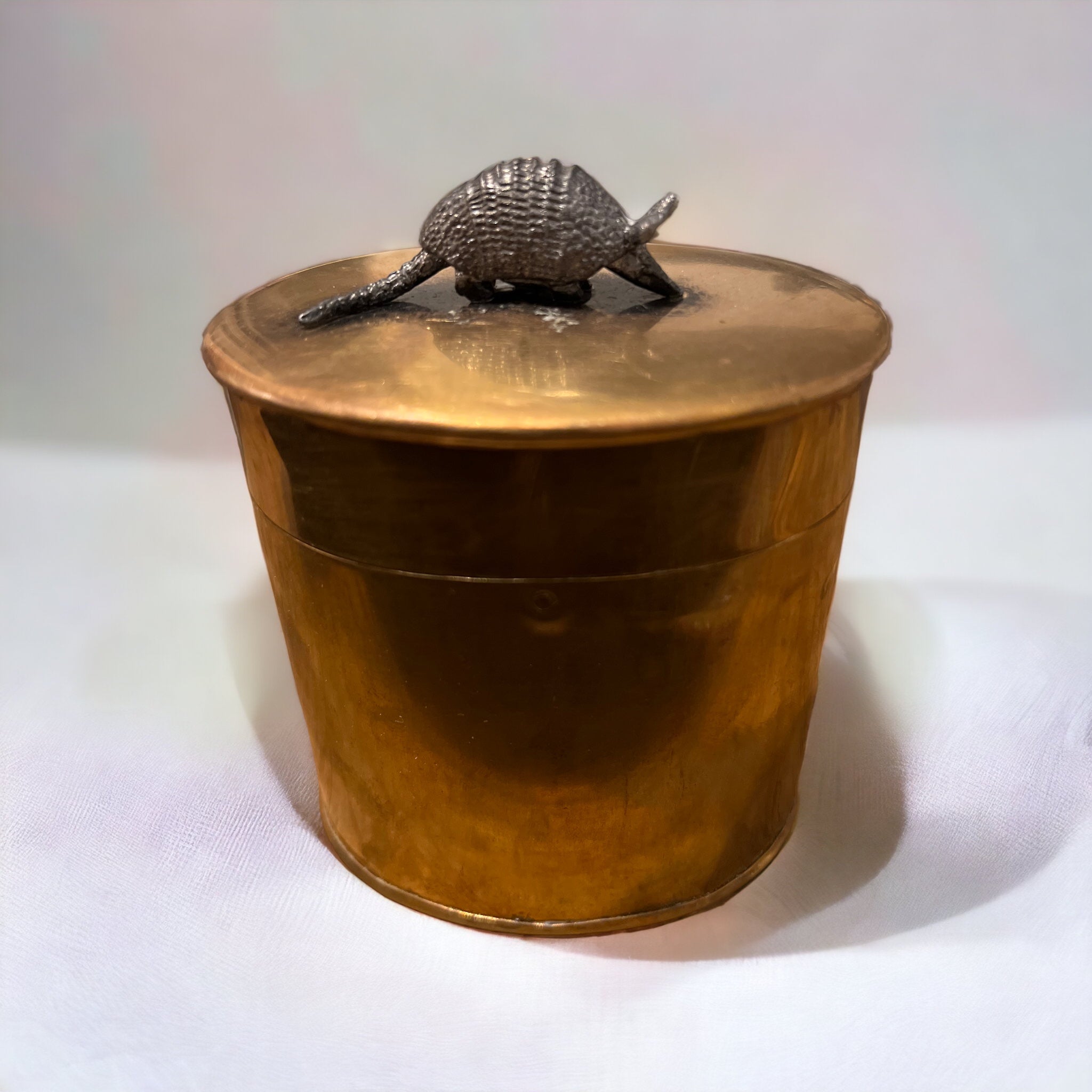 Brass Armadillo Box (Vintage)(Sold)