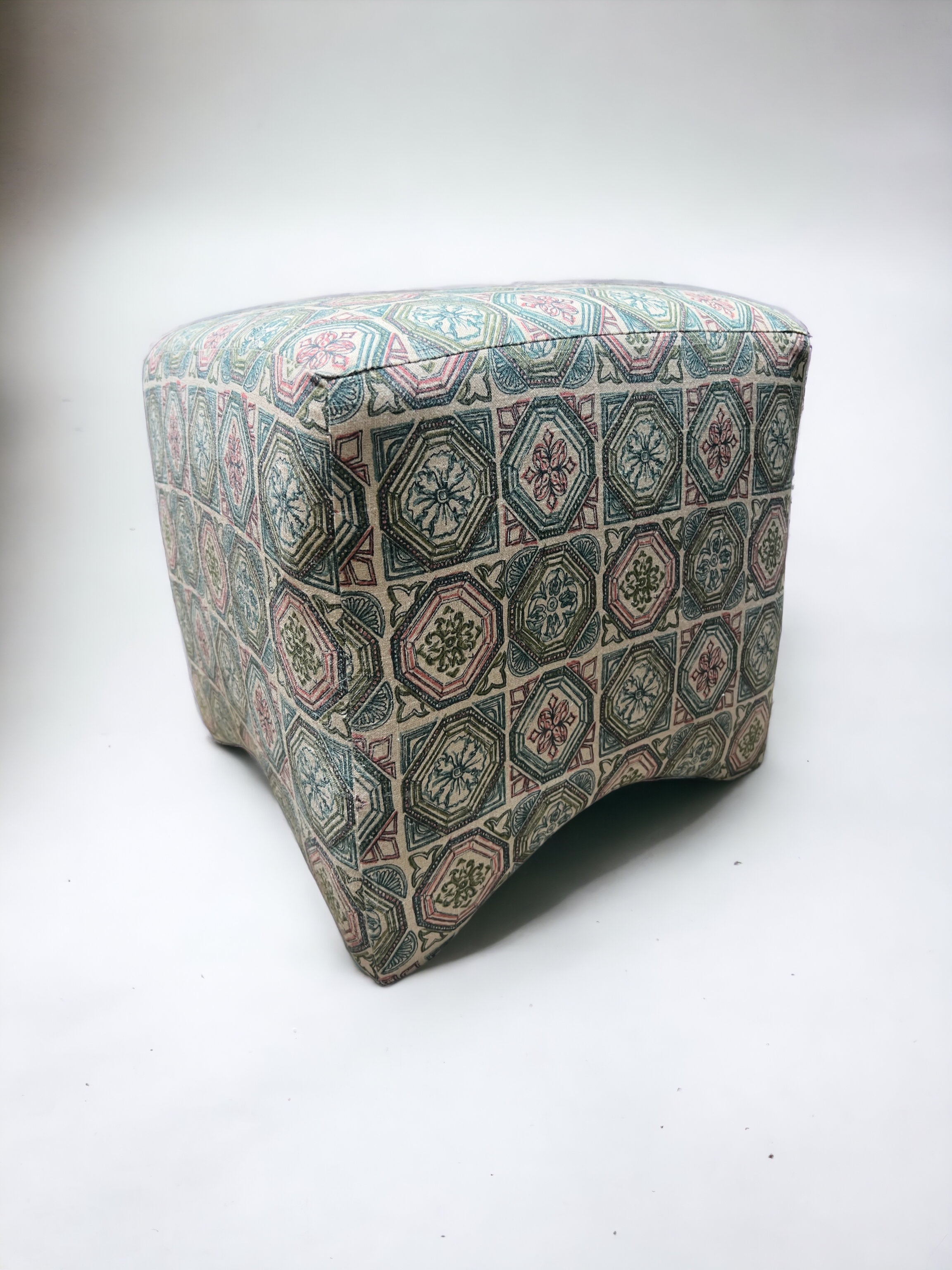 Teal FOOTSTOOL