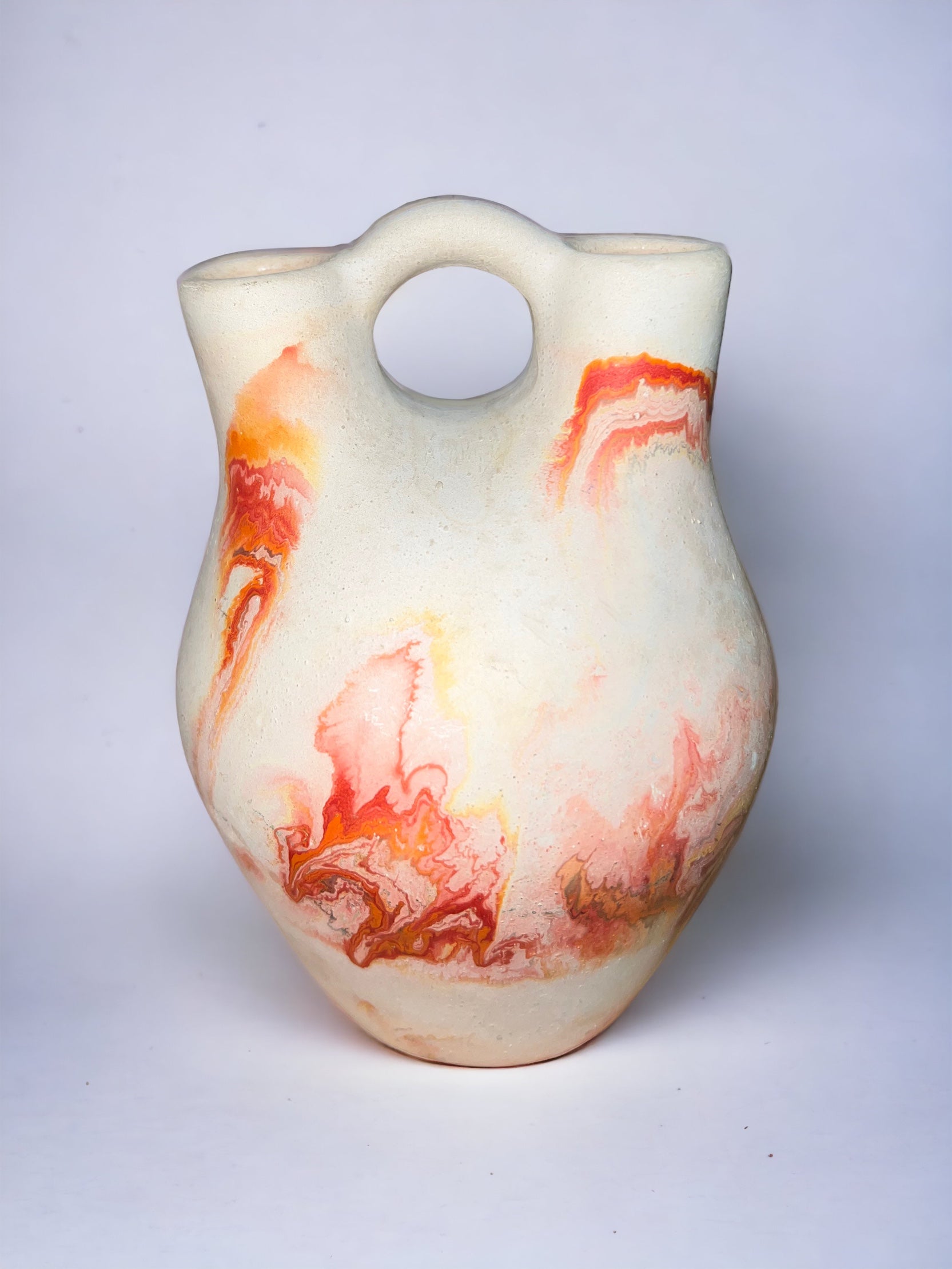 Nemadji Pottery Wedding Vase