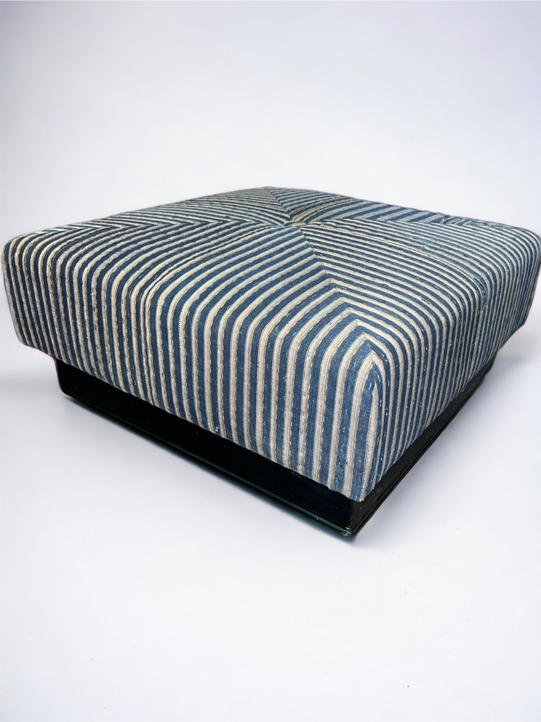 1960s Japanese Boro Fabric Ottomans (Vintage)